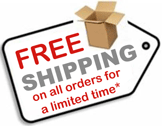 Free Shipping on all orders for a limited time
