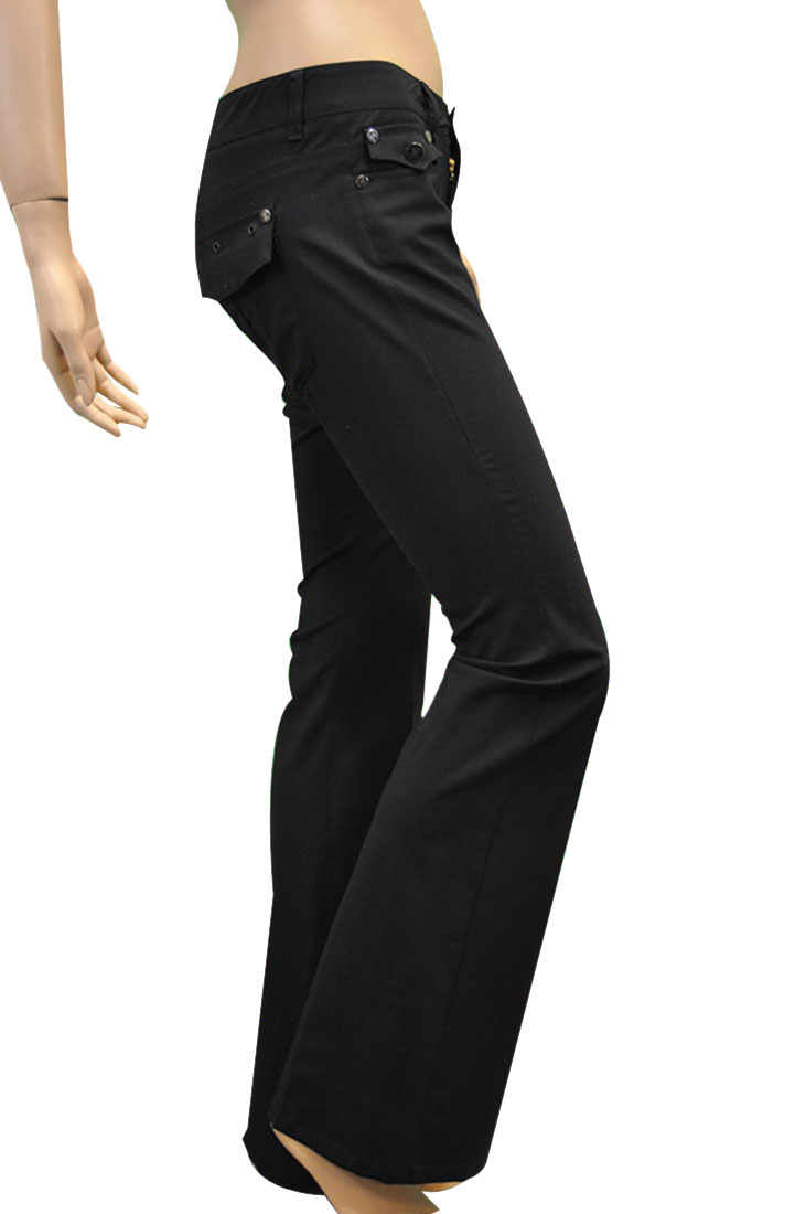 New Roberto Cavalli Womens Dress Pants Black S 40 Italy  