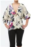 Roberto Cavalli - Floral Tunic Blouse Shirt