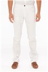 Emporio Armani WHITE Cotton Pants Trousers