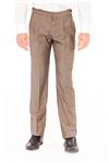 Armani Collezioni Brown Wool Pants Trousers
