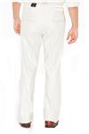 Emporio Armani WHITE Cotton Pants Trousers
