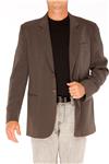 Giorgio Armani Grey Silk Jacket Coat
